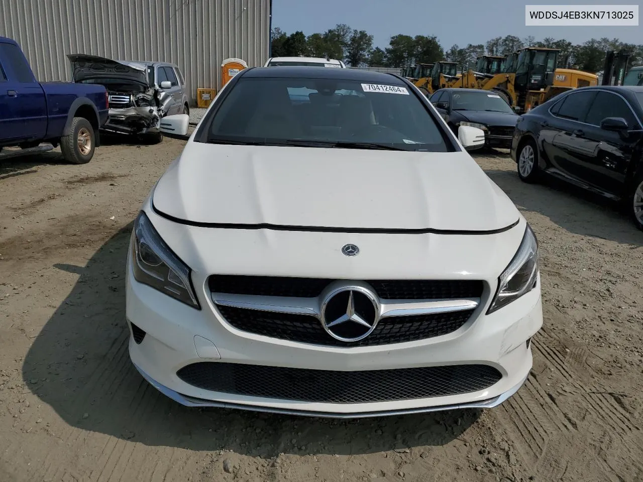 2019 Mercedes-Benz Cla 250 VIN: WDDSJ4EB3KN713025 Lot: 70412464