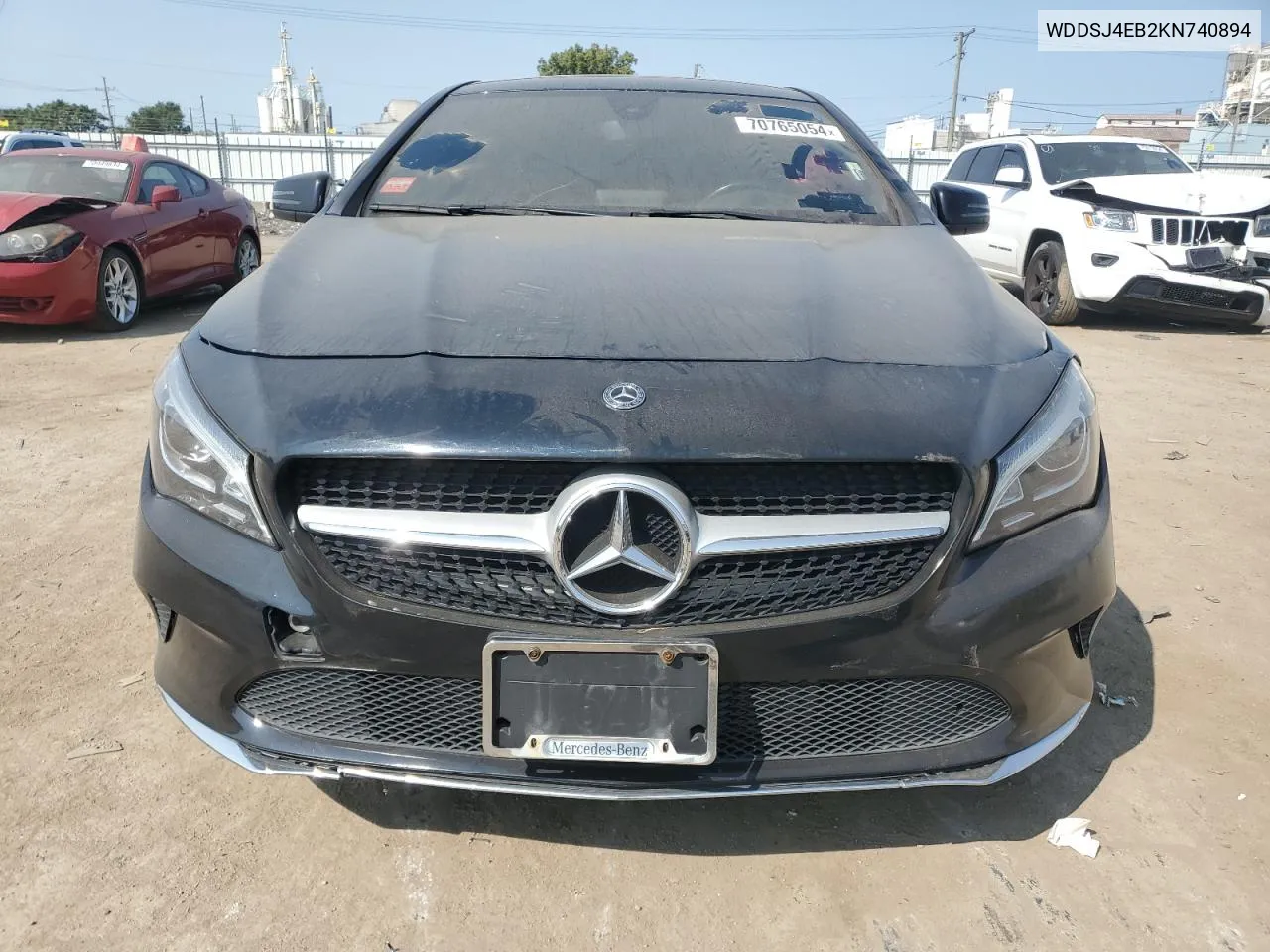 2019 Mercedes-Benz Cla 250 VIN: WDDSJ4EB2KN740894 Lot: 70765054