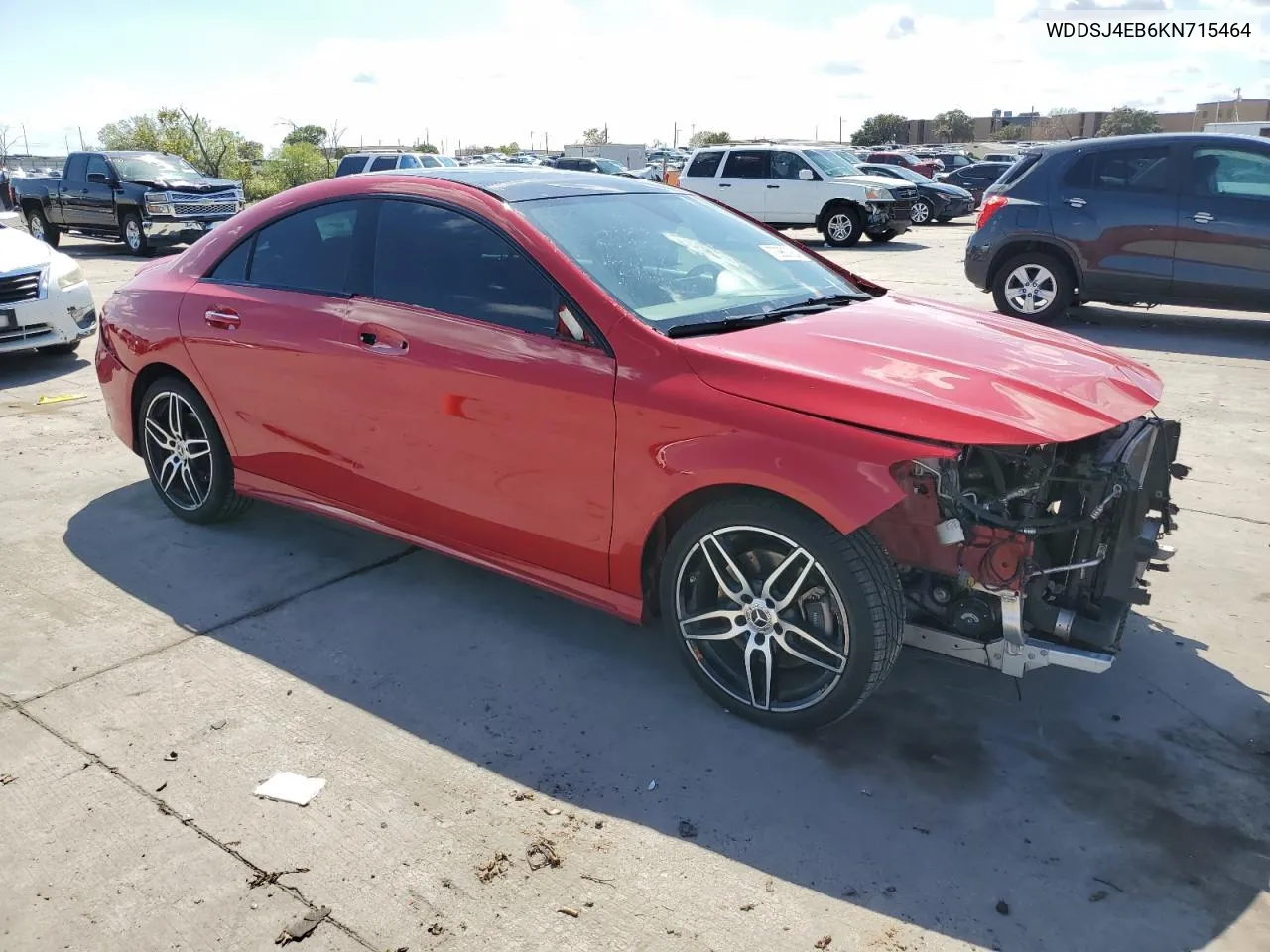 WDDSJ4EB6KN715464 2019 Mercedes-Benz Cla 250