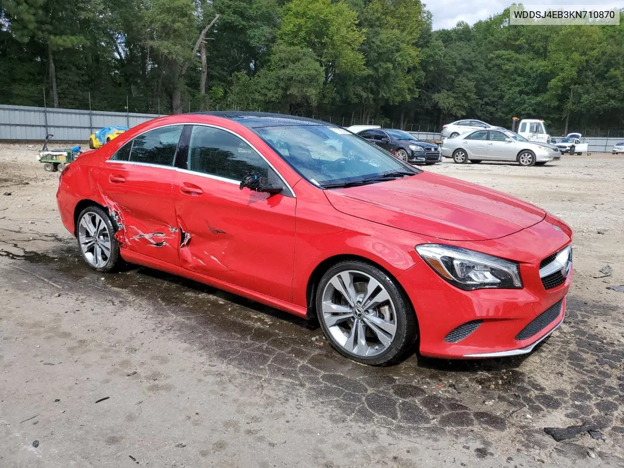 2019 Mercedes-Benz Cla 250 VIN: WDDSJ4EB3KN710870 Lot: 71375714