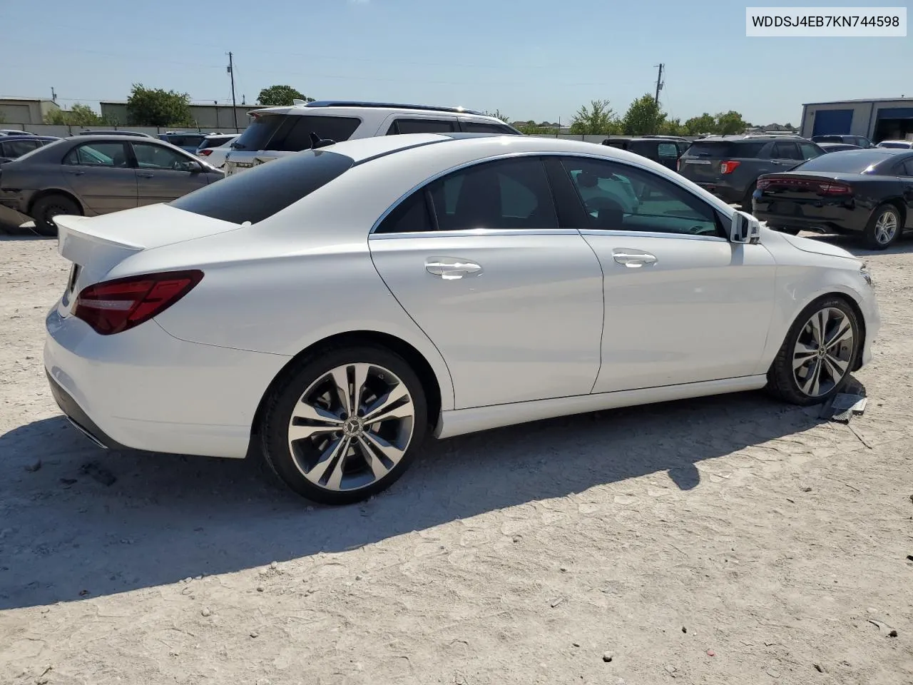 WDDSJ4EB7KN744598 2019 Mercedes-Benz Cla 250