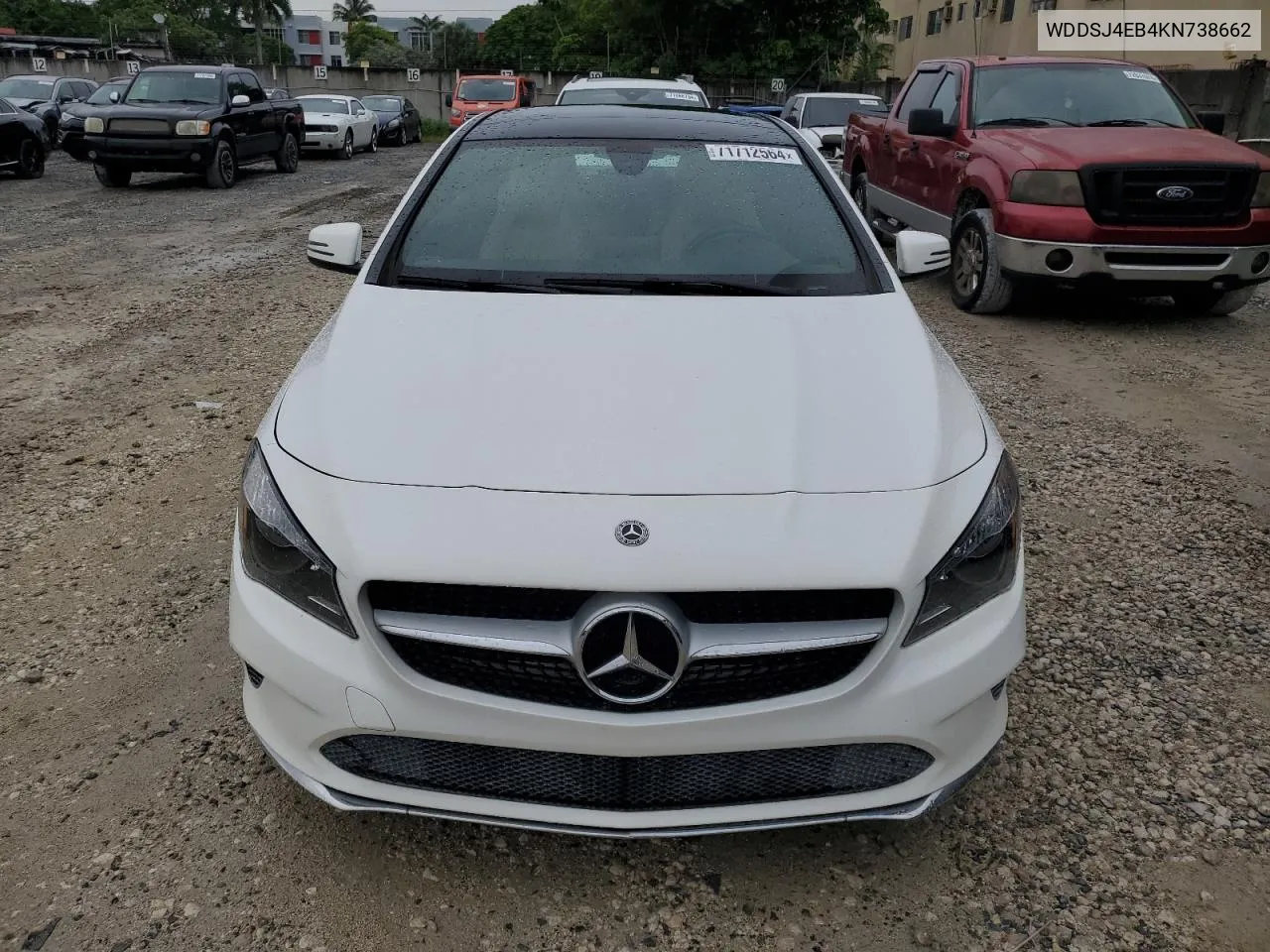 2019 Mercedes-Benz Cla 250 VIN: WDDSJ4EB4KN738662 Lot: 71712564