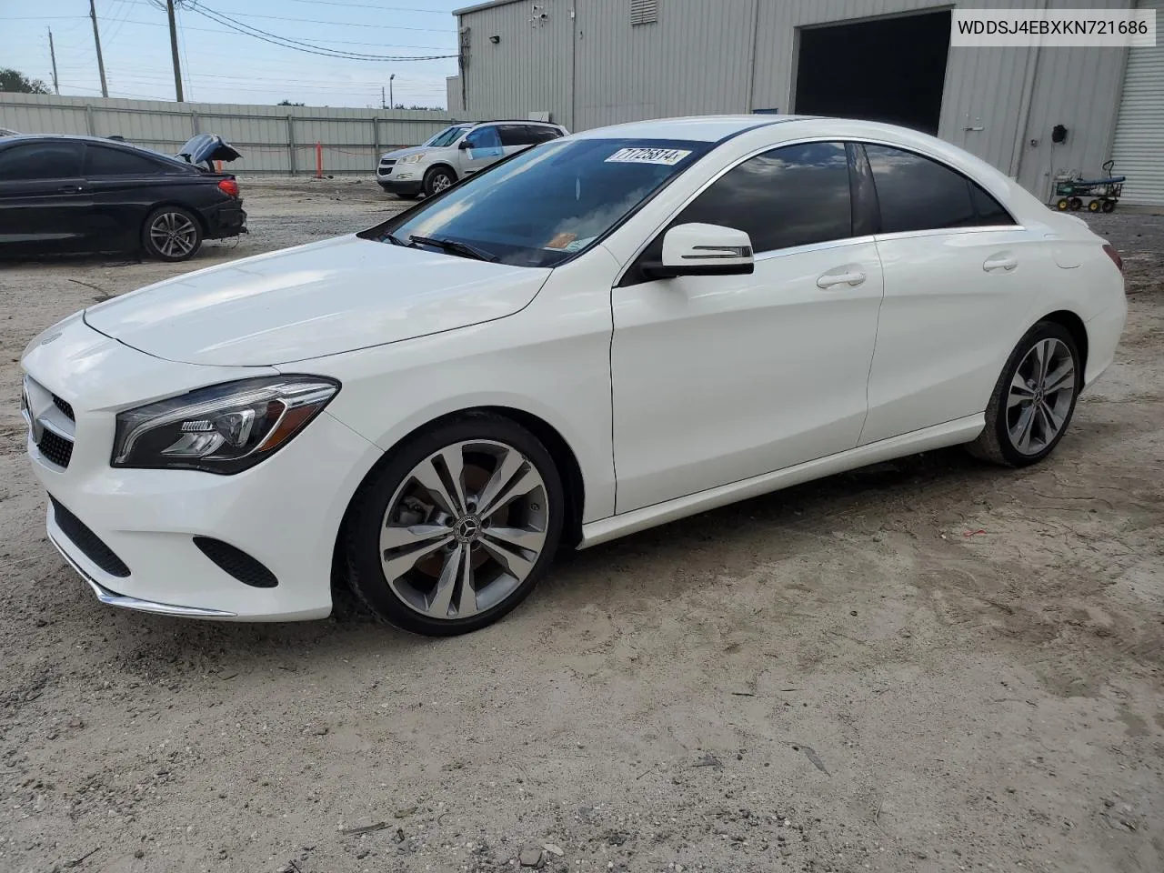 2019 Mercedes-Benz Cla 250 VIN: WDDSJ4EBXKN721686 Lot: 71725814