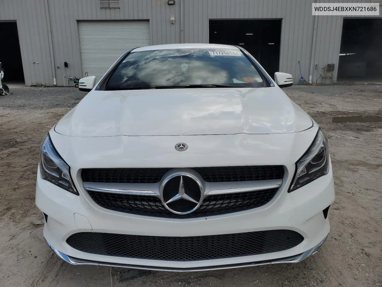 2019 Mercedes-Benz Cla 250 VIN: WDDSJ4EBXKN721686 Lot: 71725814