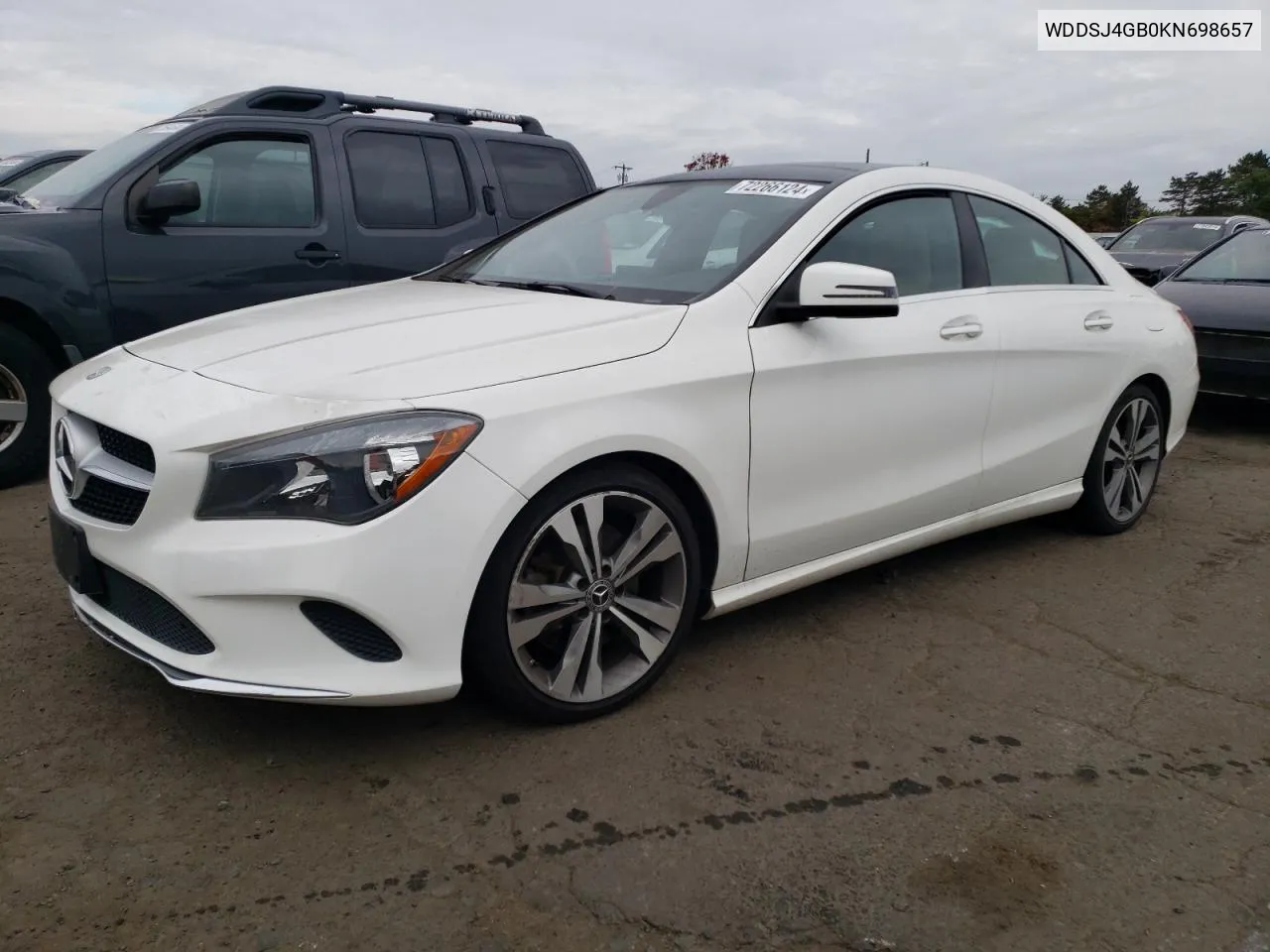 2019 Mercedes-Benz Cla 250 4Matic VIN: WDDSJ4GB0KN698657 Lot: 72266124