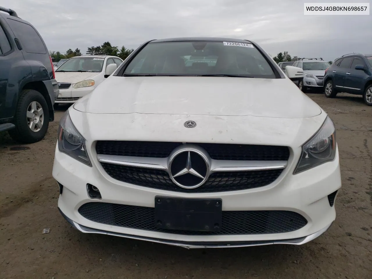 2019 Mercedes-Benz Cla 250 4Matic VIN: WDDSJ4GB0KN698657 Lot: 72266124