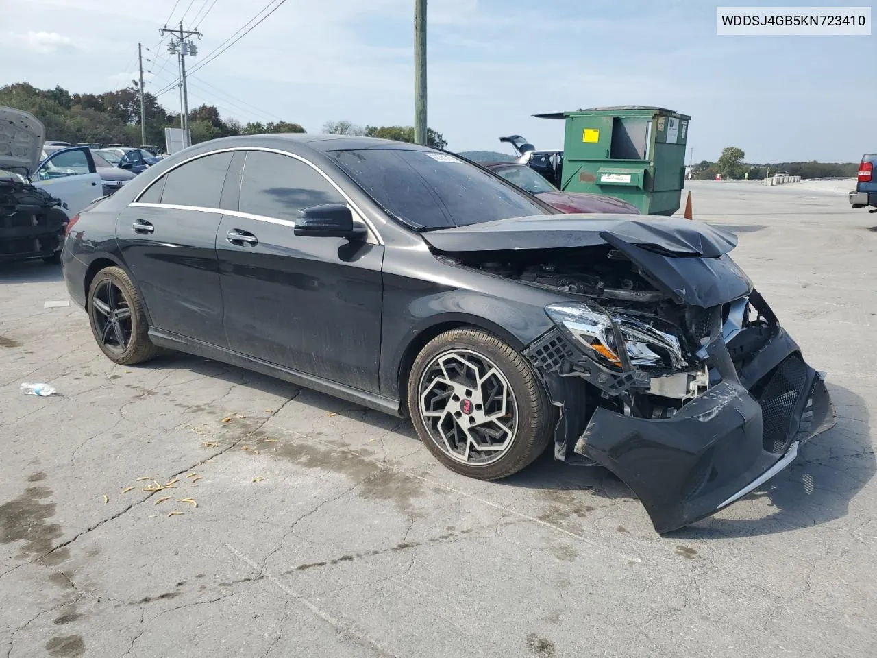 2019 Mercedes-Benz Cla 250 4Matic VIN: WDDSJ4GB5KN723410 Lot: 72731774