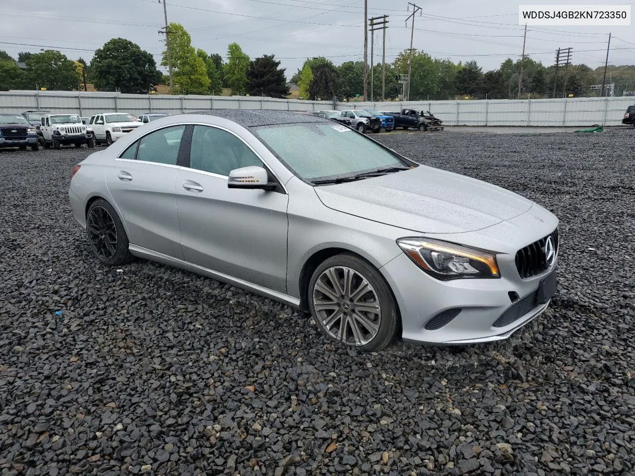 2019 Mercedes-Benz Cla 250 4Matic VIN: WDDSJ4GB2KN723350 Lot: 73247854