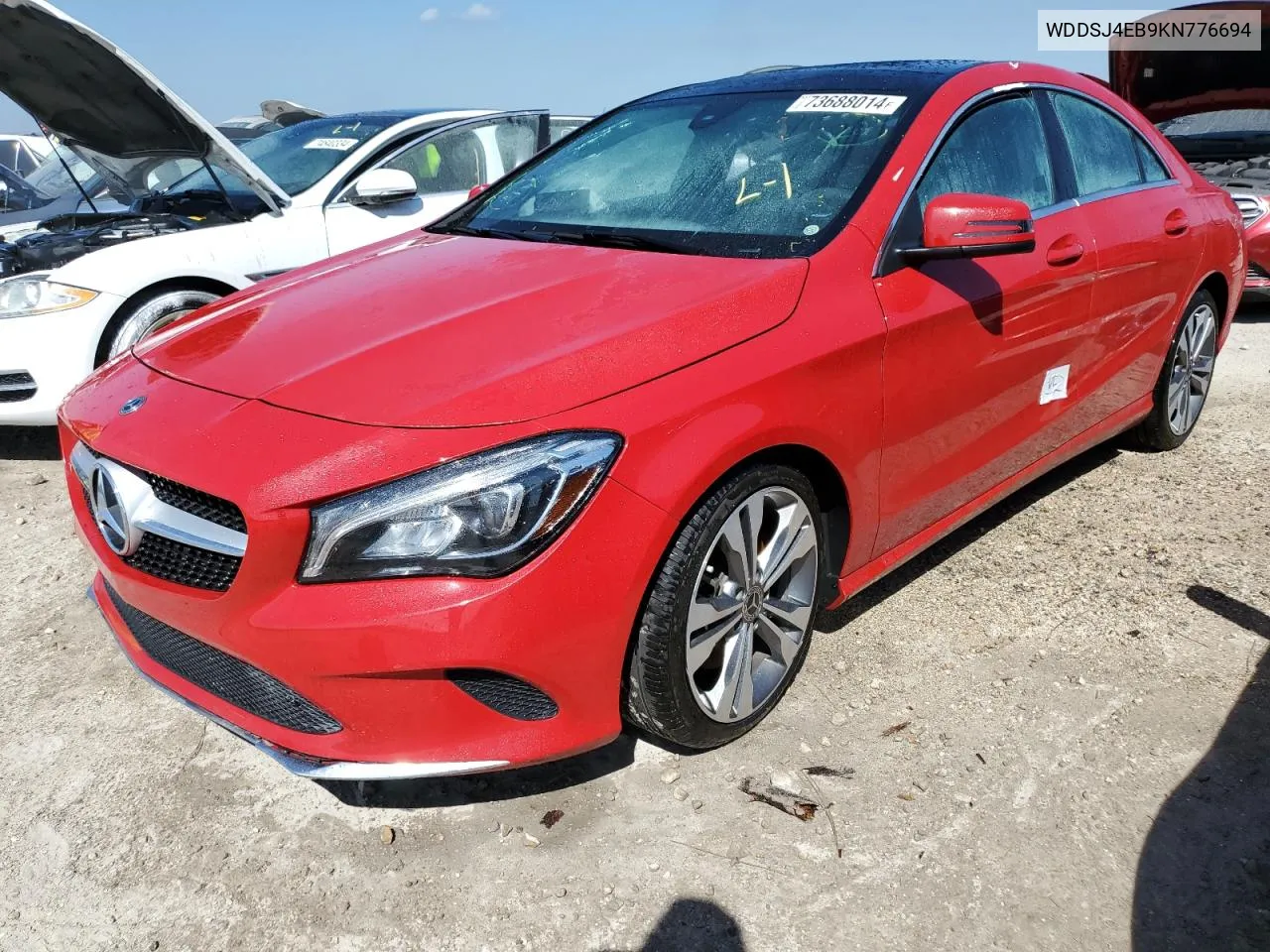 2019 Mercedes-Benz Cla 250 VIN: WDDSJ4EB9KN776694 Lot: 73688014