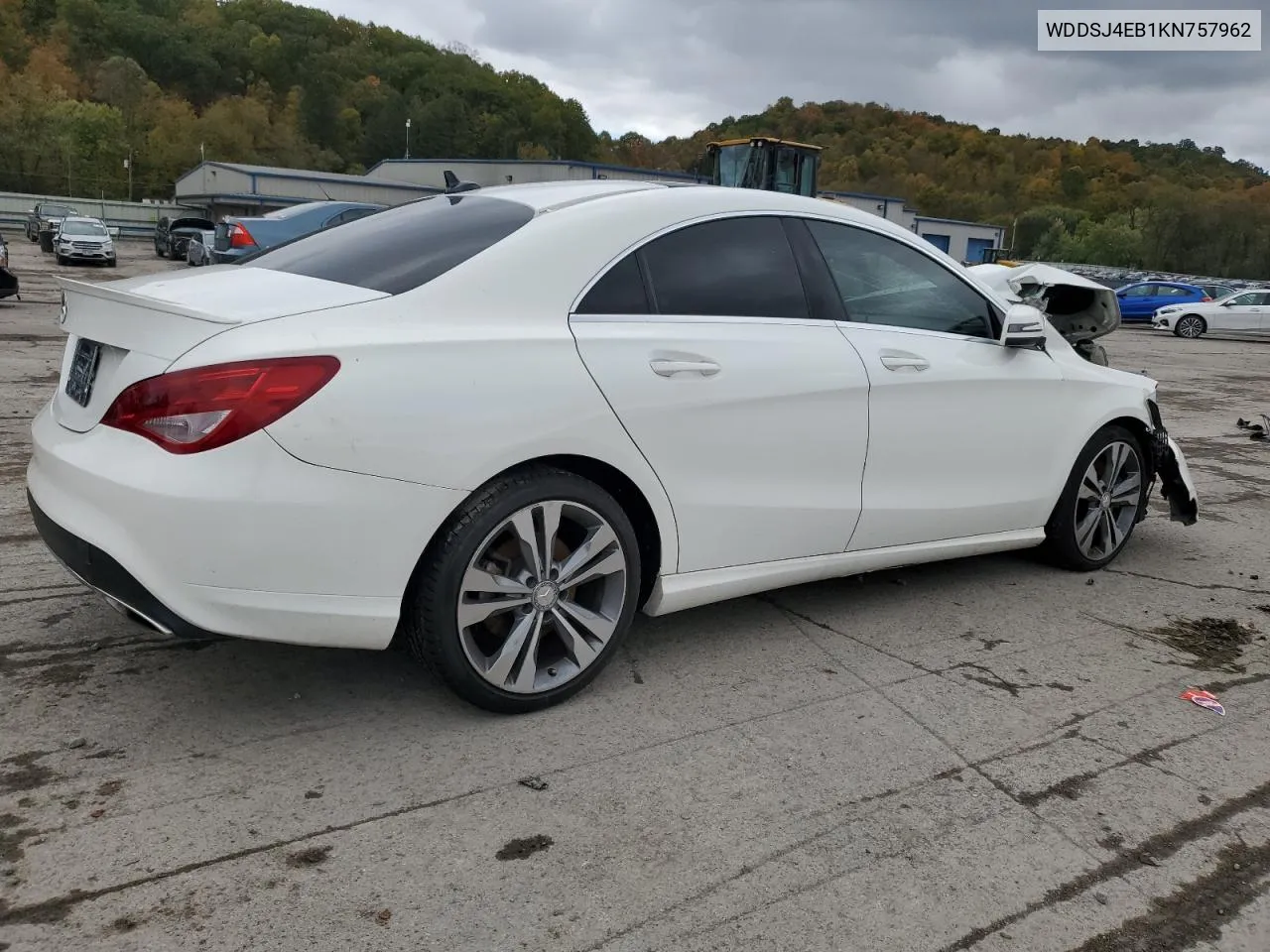 2019 Mercedes-Benz Cla 250 VIN: WDDSJ4EB1KN757962 Lot: 73790364