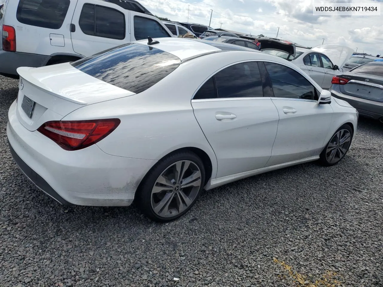 2019 Mercedes-Benz Cla 250 VIN: WDDSJ4EB6KN719434 Lot: 73812424