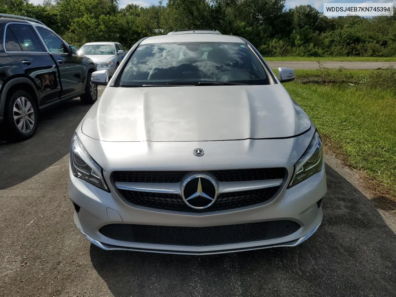 2019 Mercedes-Benz Cla 250 VIN: WDDSJ4EB7KN745394 Lot: 74432114