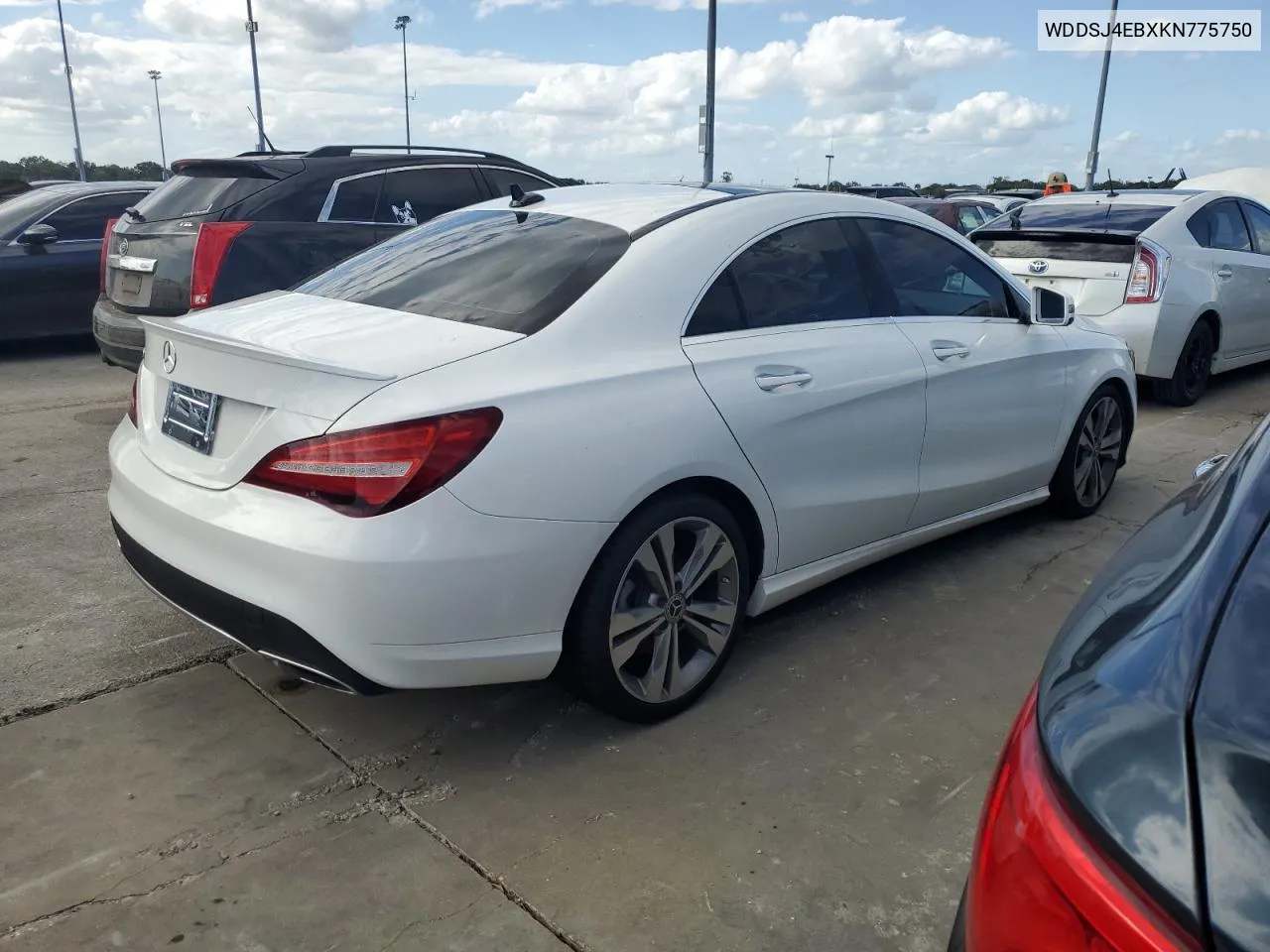 2019 Mercedes-Benz Cla 250 VIN: WDDSJ4EBXKN775750 Lot: 75171744