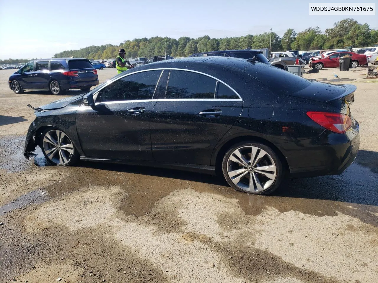 2019 Mercedes-Benz Cla 250 4Matic VIN: WDDSJ4GB0KN761675 Lot: 75733204