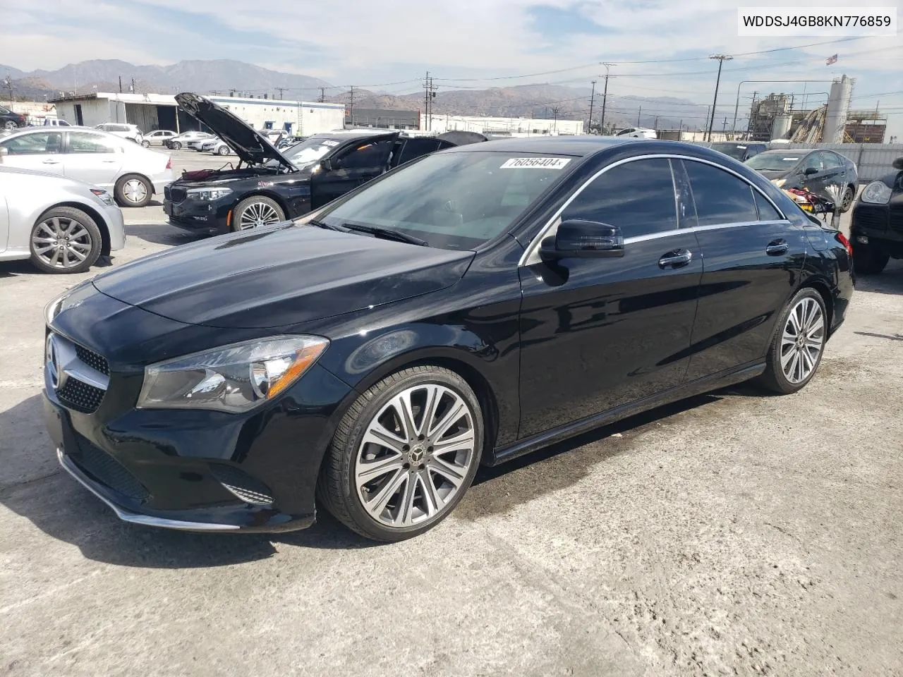 2019 Mercedes-Benz Cla 250 4Matic VIN: WDDSJ4GB8KN776859 Lot: 76056404