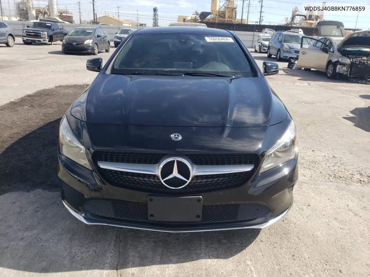 2019 Mercedes-Benz Cla 250 4Matic VIN: WDDSJ4GB8KN776859 Lot: 76056404