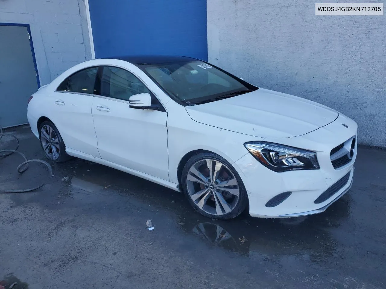 2019 Mercedes-Benz Cla 250 4Matic VIN: WDDSJ4GB2KN712705 Lot: 76521314