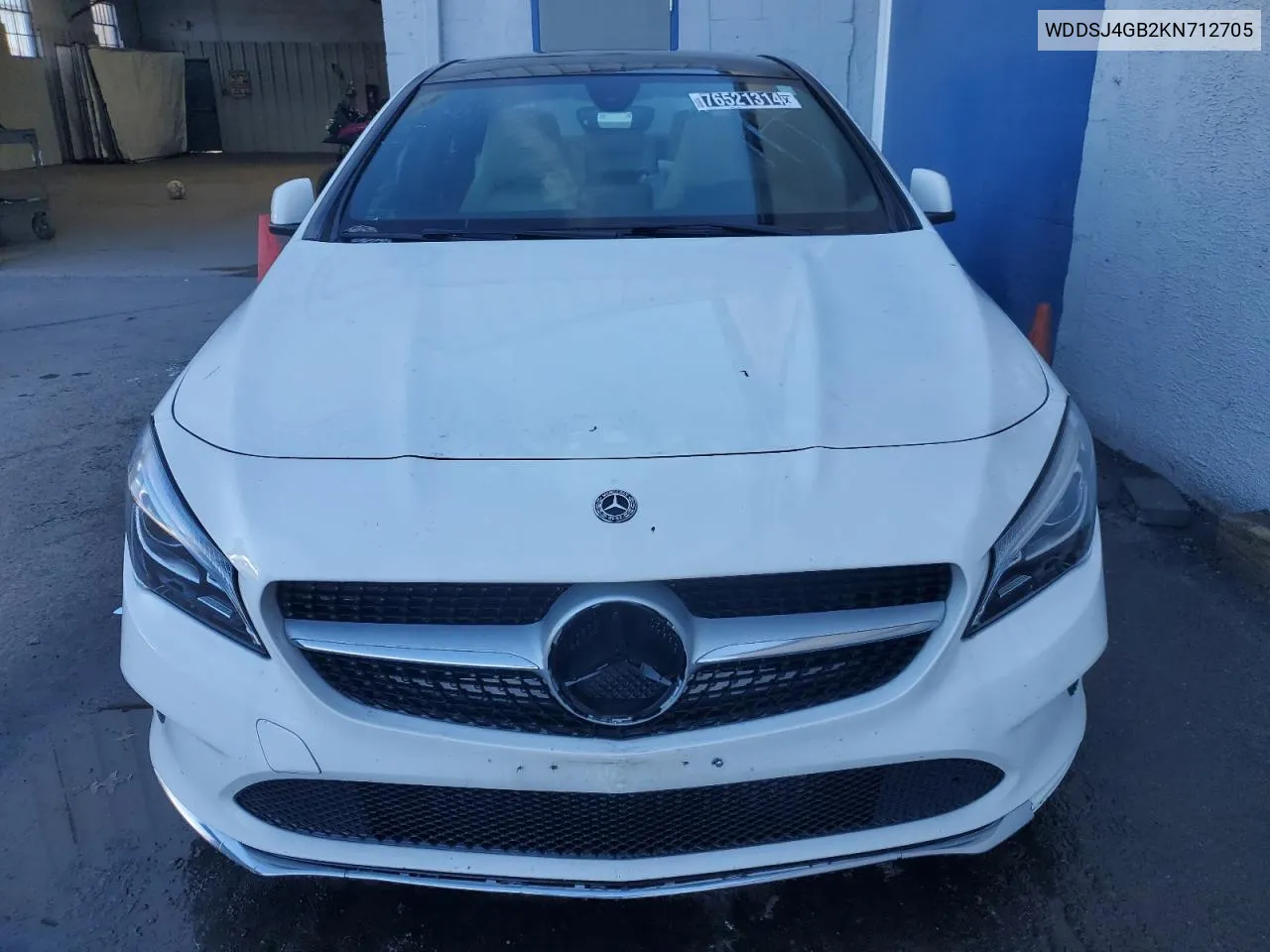 2019 Mercedes-Benz Cla 250 4Matic VIN: WDDSJ4GB2KN712705 Lot: 76521314