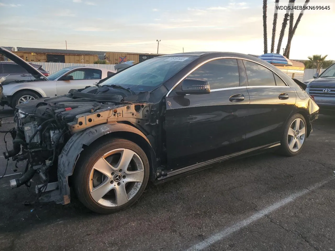 WDDSJ4EB5KN699645 2019 Mercedes-Benz Cla 250