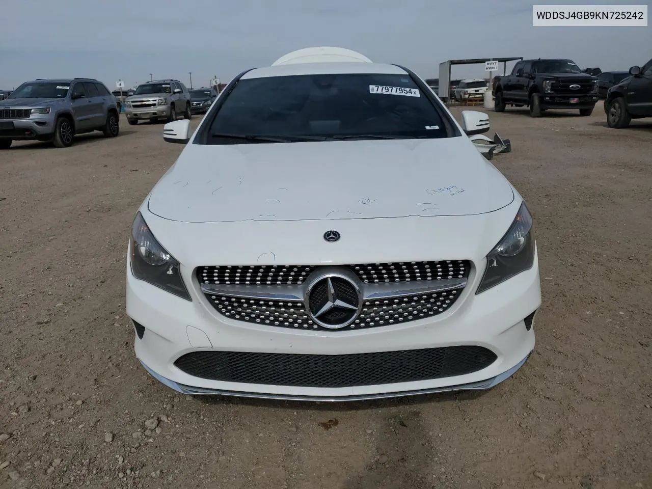 2019 Mercedes-Benz Cla 250 4Matic VIN: WDDSJ4GB9KN725242 Lot: 77977954