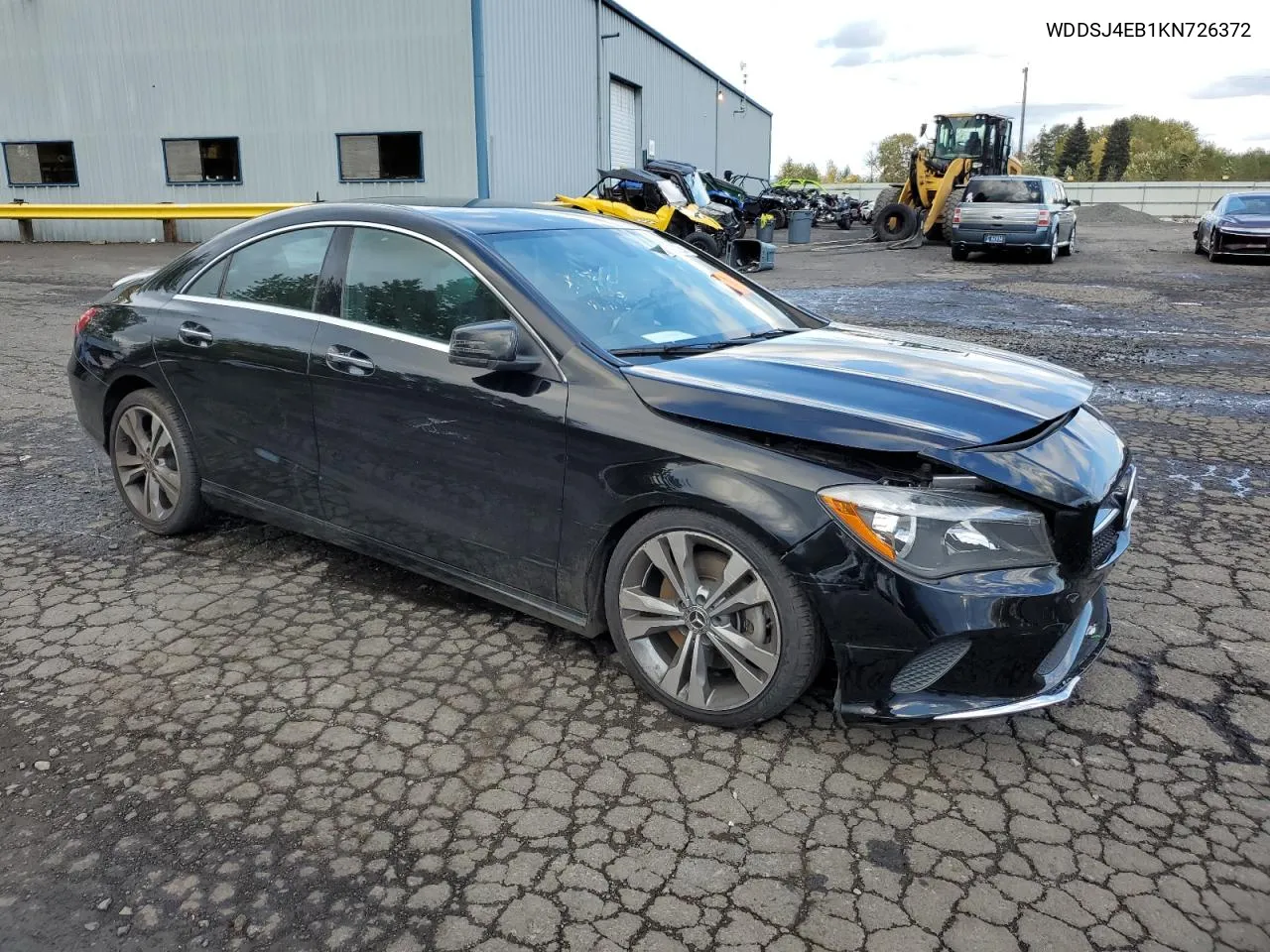 2019 Mercedes-Benz Cla 250 VIN: WDDSJ4EB1KN726372 Lot: 78190284