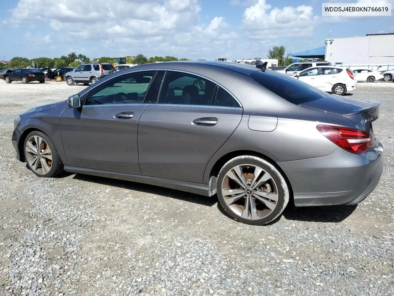 2019 Mercedes-Benz Cla 250 VIN: WDDSJ4EB0KN766619 Lot: 78602654