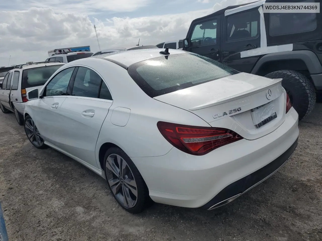 2019 Mercedes-Benz Cla 250 VIN: WDDSJ4EB3KN744369 Lot: 79290074