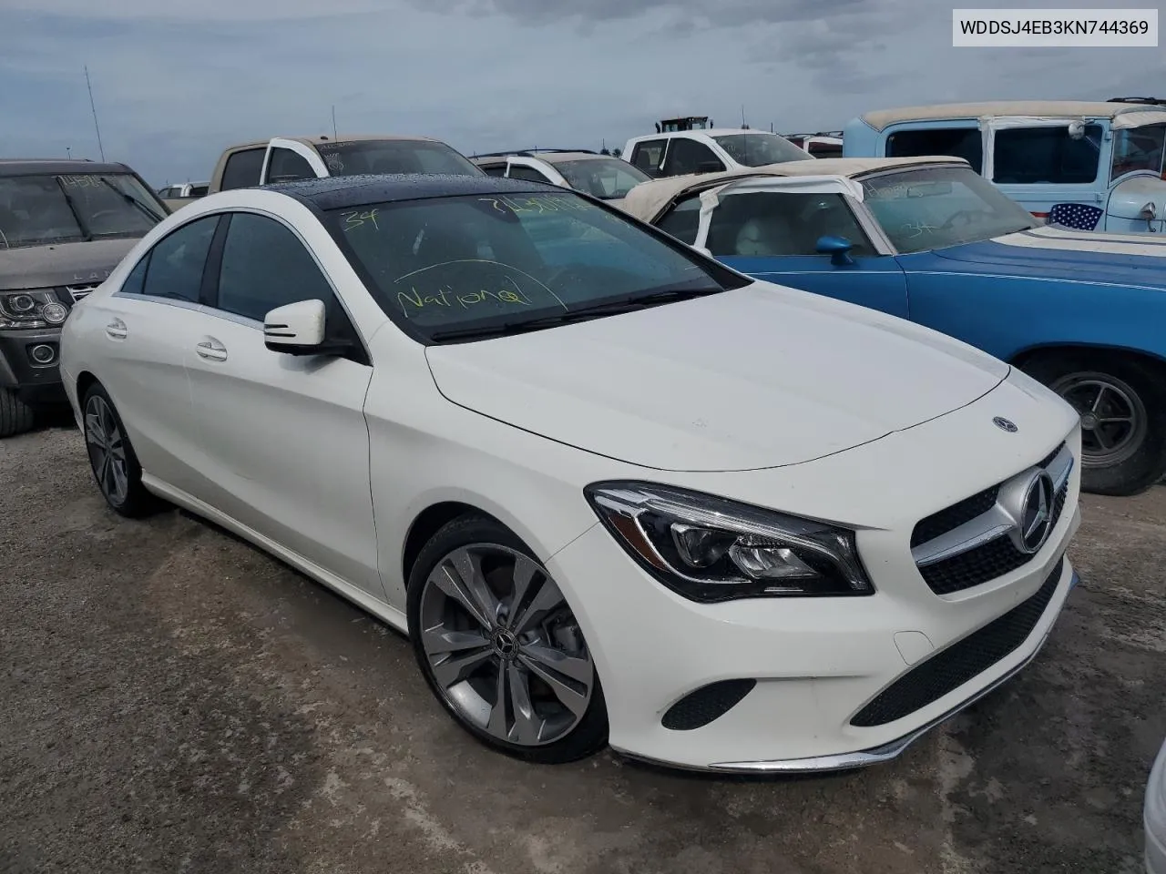 2019 Mercedes-Benz Cla 250 VIN: WDDSJ4EB3KN744369 Lot: 79290074