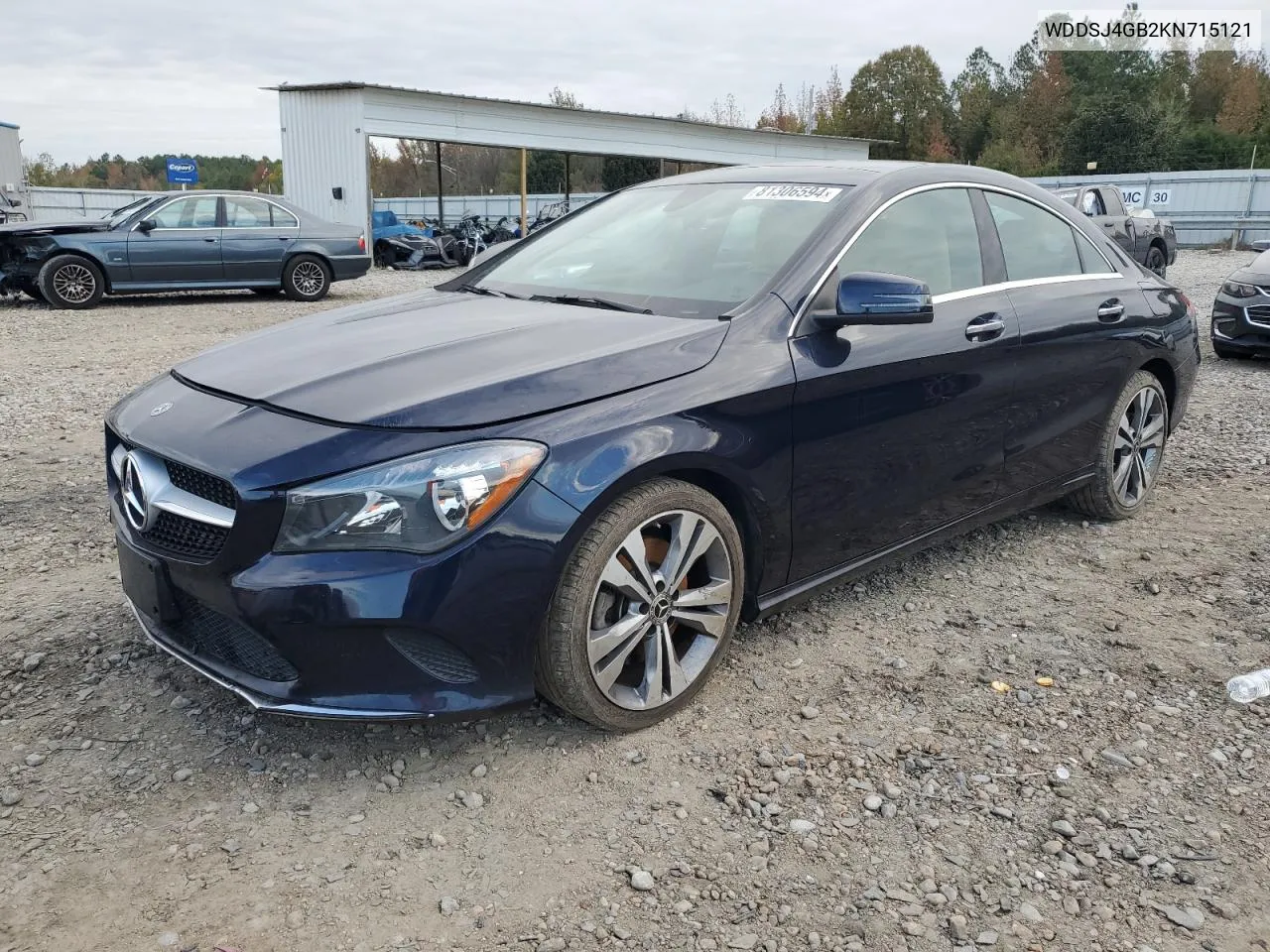 2019 Mercedes-Benz Cla 250 4Matic VIN: WDDSJ4GB2KN715121 Lot: 81306594