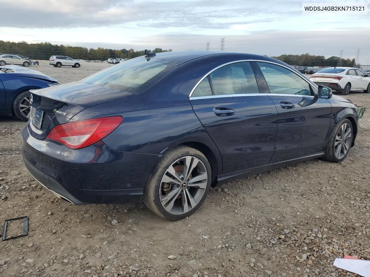 2019 Mercedes-Benz Cla 250 4Matic VIN: WDDSJ4GB2KN715121 Lot: 81306594