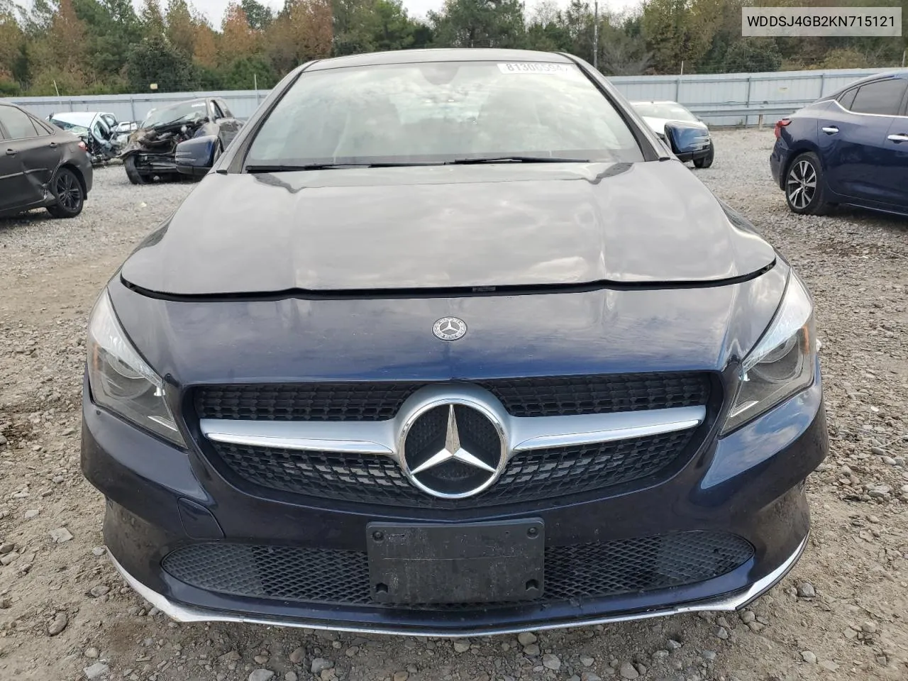 2019 Mercedes-Benz Cla 250 4Matic VIN: WDDSJ4GB2KN715121 Lot: 81306594