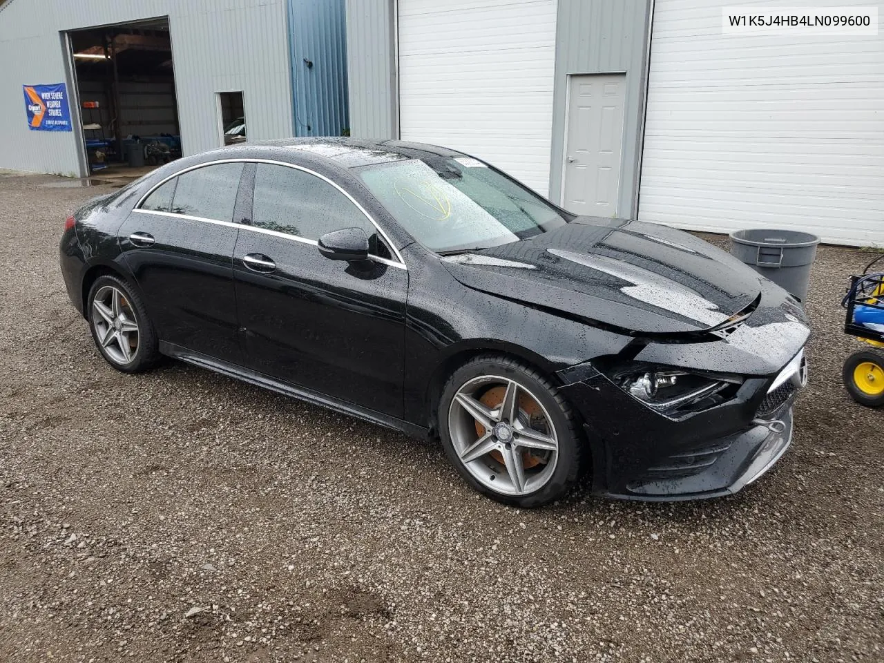 2020 Mercedes-Benz Cla 250 4Matic VIN: W1K5J4HB4LN099600 Lot: 63392034