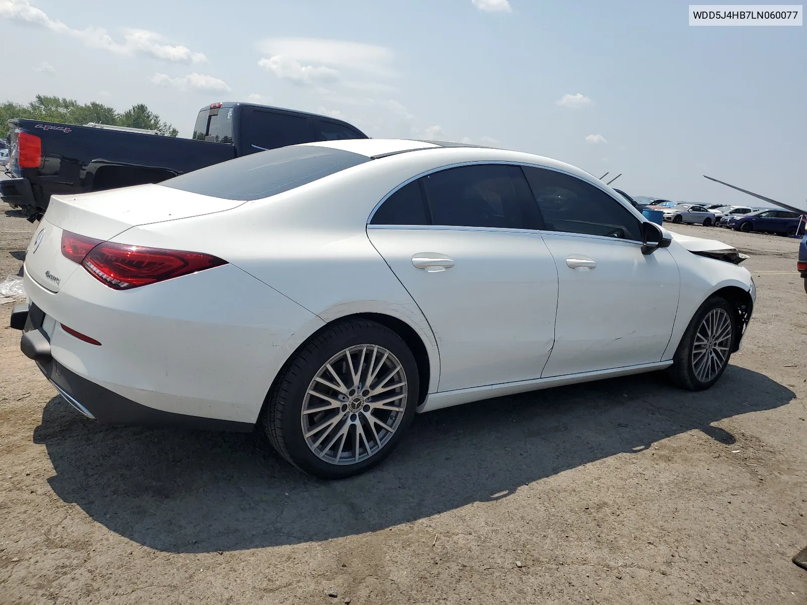 2020 Mercedes-Benz Cla 250 4Matic VIN: WDD5J4HB7LN060077 Lot: 64933764