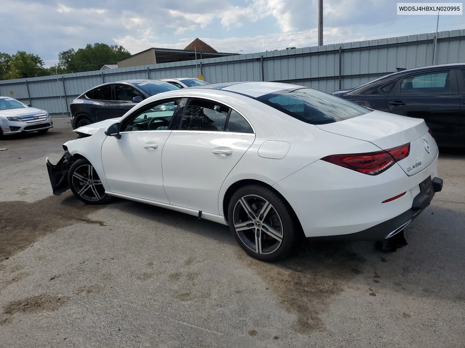 2020 Mercedes-Benz Cla 250 4Matic VIN: WDD5J4HBXLN020995 Lot: 67064404