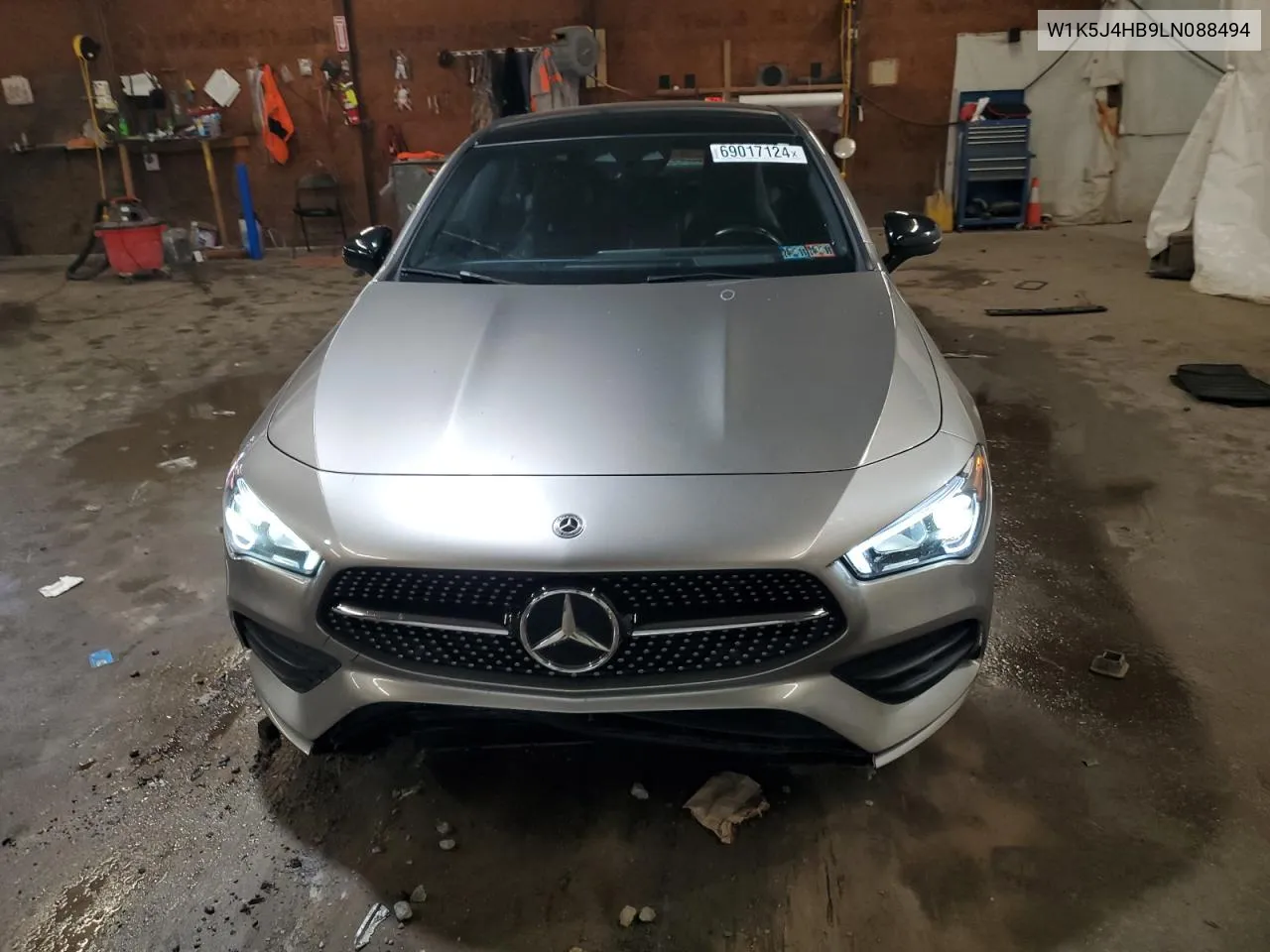 2020 Mercedes-Benz Cla 250 4Matic VIN: W1K5J4HB9LN088494 Lot: 69017124