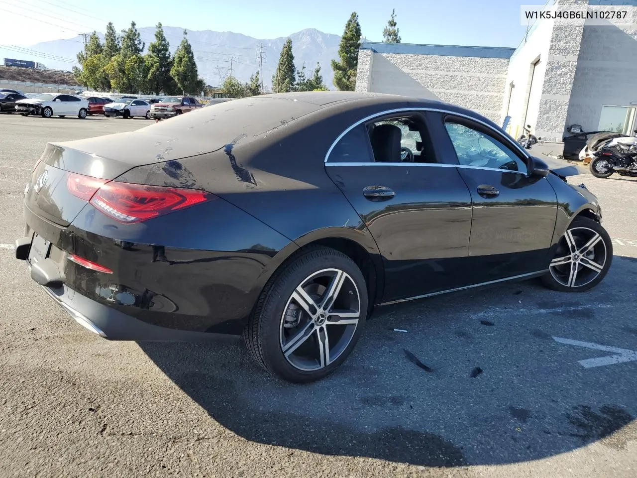 2020 Mercedes-Benz Cla 250 VIN: W1K5J4GB6LN102787 Lot: 69289994