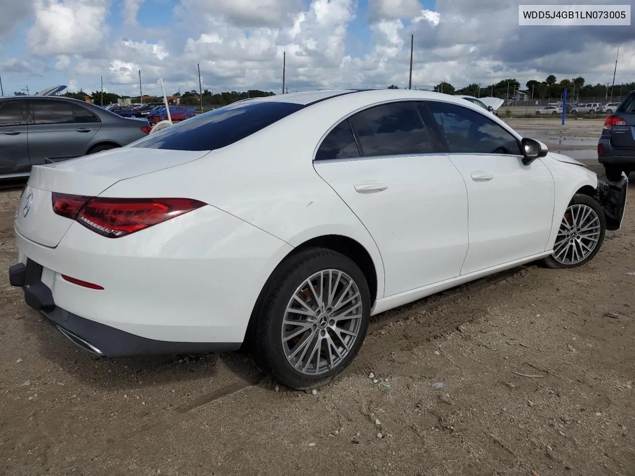 2020 Mercedes-Benz Cla 250 VIN: WDD5J4GB1LN073005 Lot: 69777704