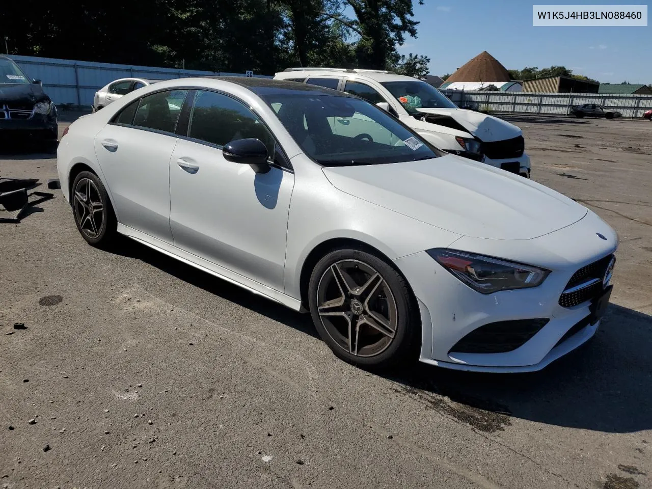 2020 Mercedes-Benz Cla 250 4Matic VIN: W1K5J4HB3LN088460 Lot: 70700804