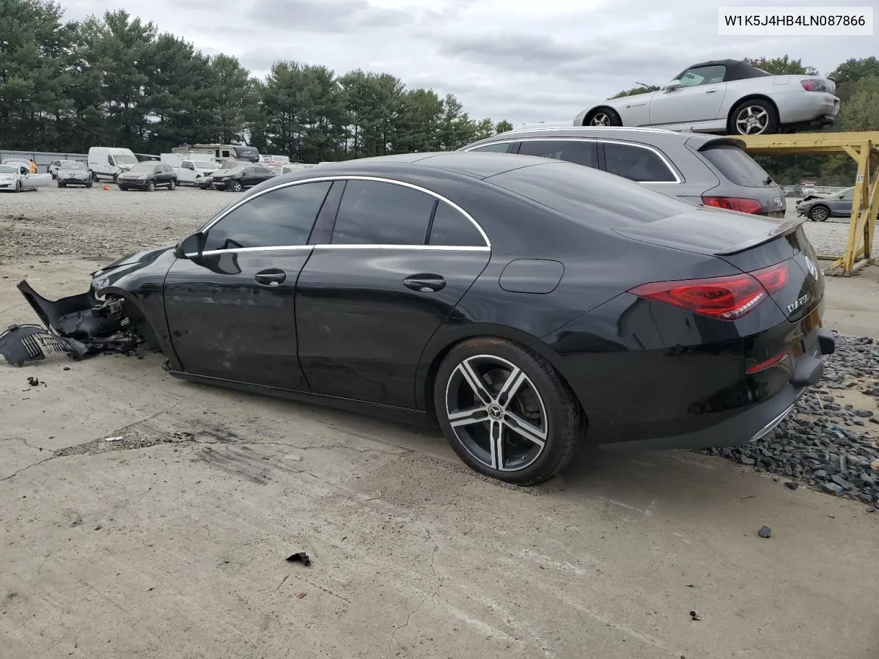 2020 Mercedes-Benz Cla 250 4Matic VIN: W1K5J4HB4LN087866 Lot: 72404684