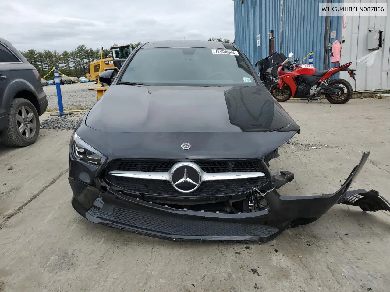 2020 Mercedes-Benz Cla 250 4Matic VIN: W1K5J4HB4LN087866 Lot: 72404684