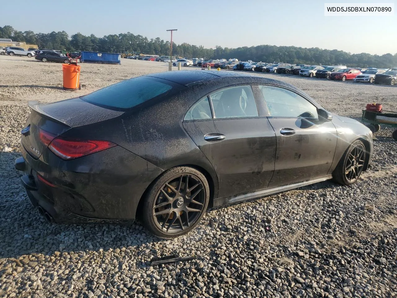 2020 Mercedes-Benz Cla 45 Amg VIN: WDD5J5DBXLN070890 Lot: 75009854