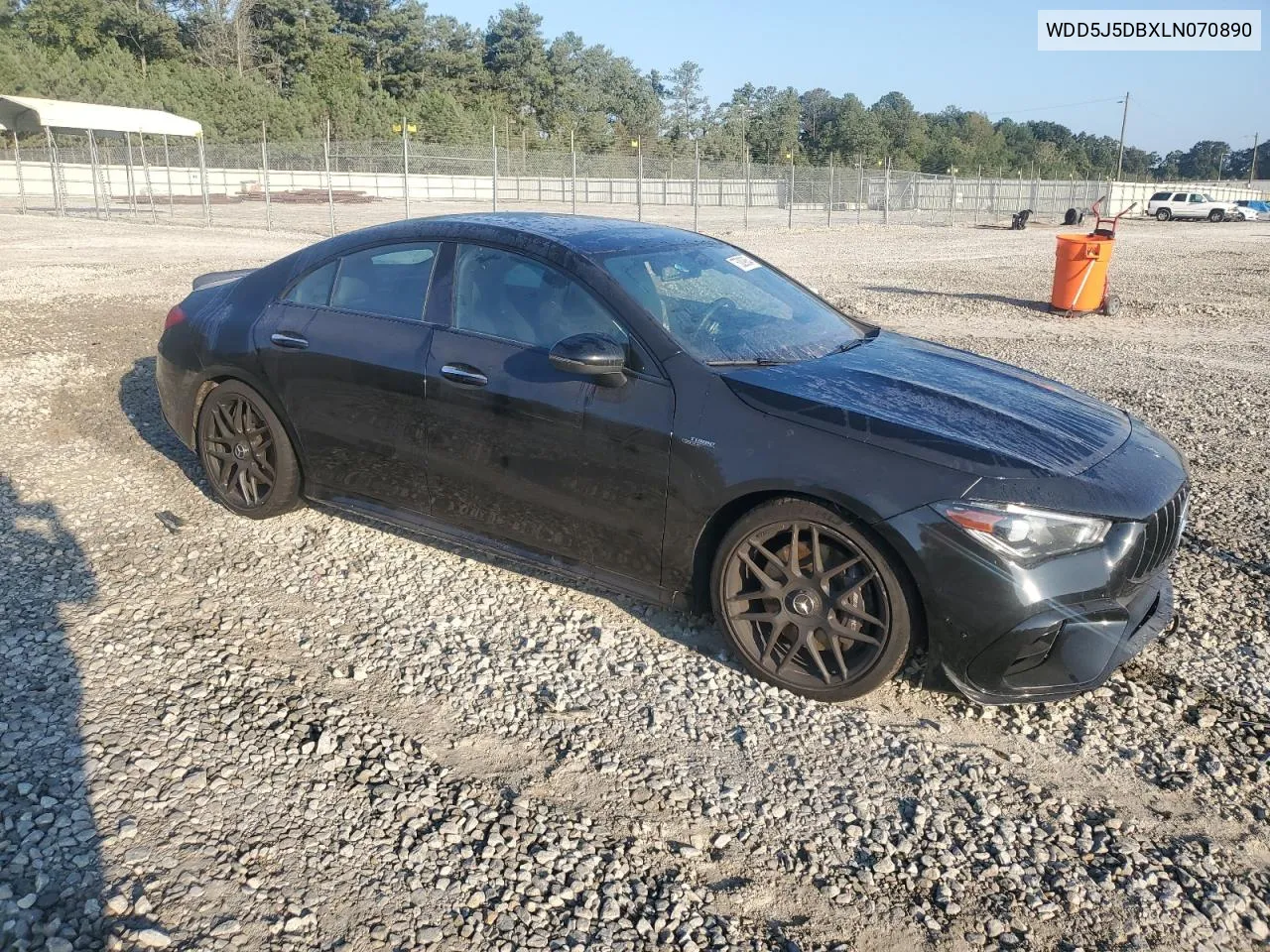 2020 Mercedes-Benz Cla 45 Amg VIN: WDD5J5DBXLN070890 Lot: 75009854