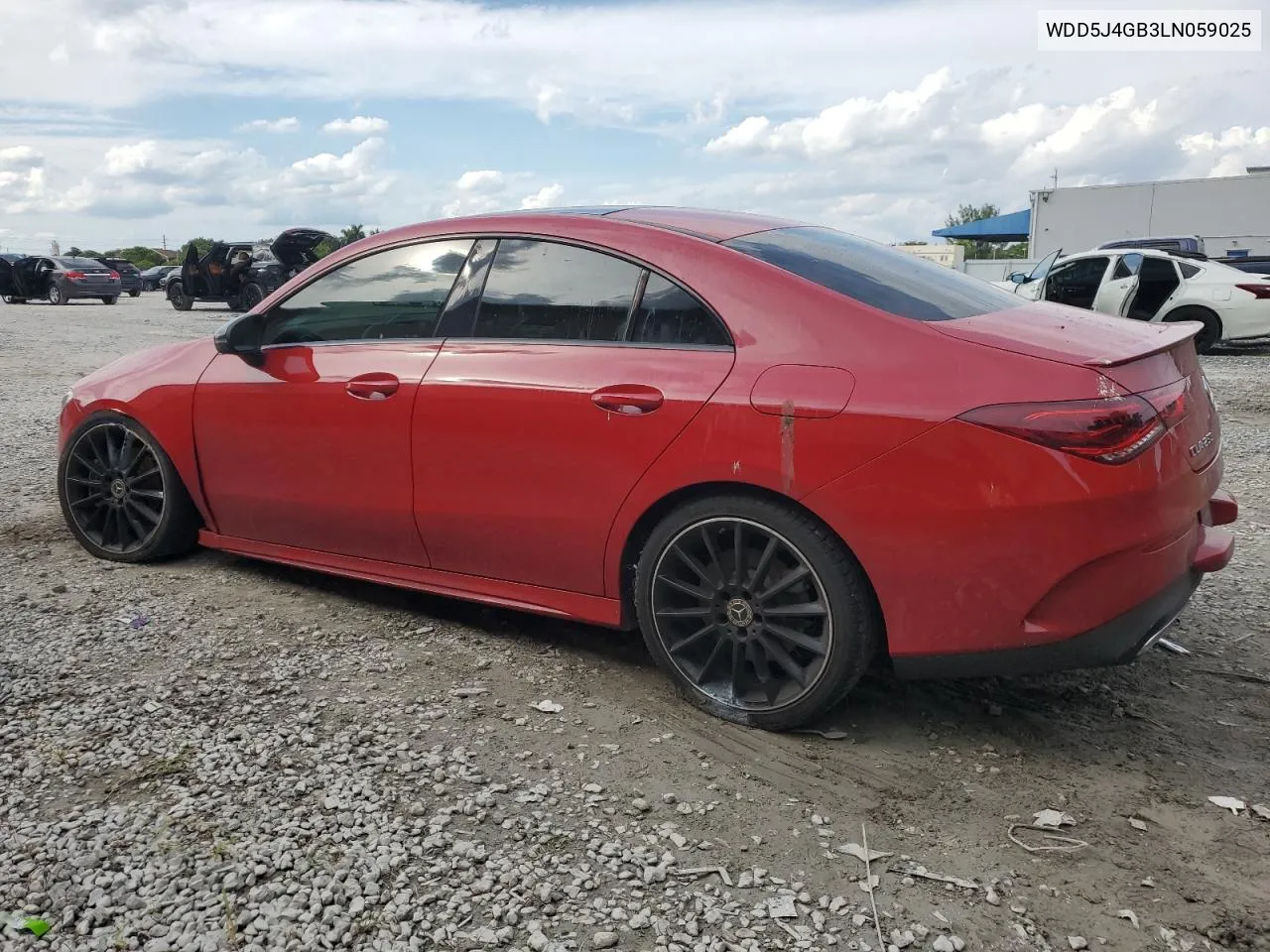 2020 Mercedes-Benz Cla 250 VIN: WDD5J4GB3LN059025 Lot: 76172664