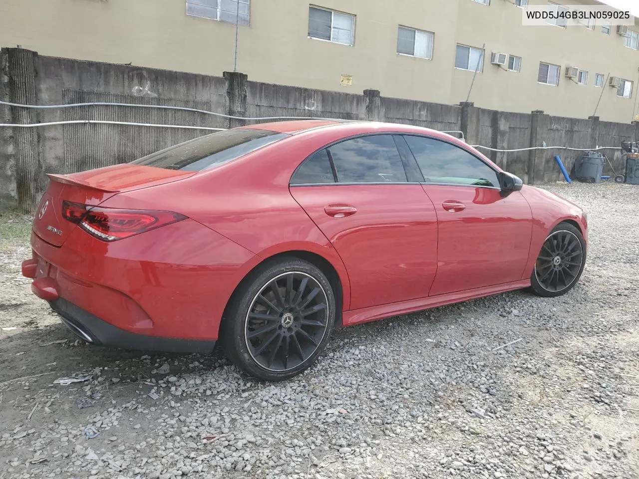 2020 Mercedes-Benz Cla 250 VIN: WDD5J4GB3LN059025 Lot: 76172664