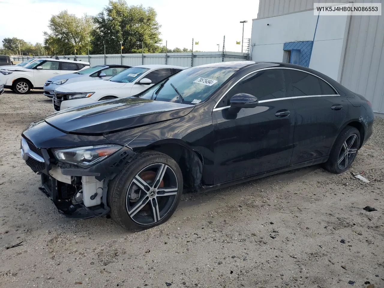 2020 Mercedes-Benz Cla 250 4Matic VIN: W1K5J4HB0LN086553 Lot: 79575494