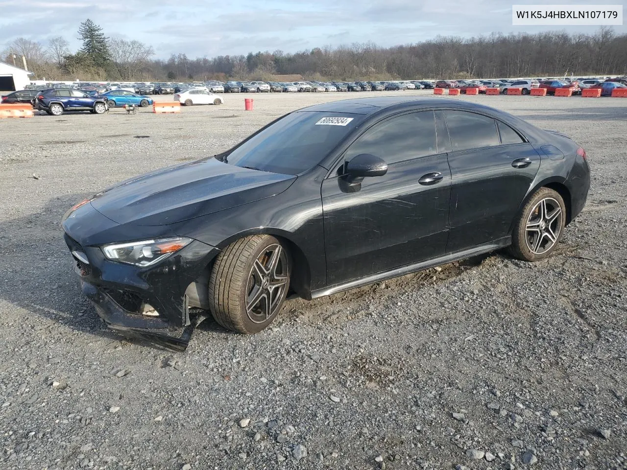 2020 Mercedes-Benz Cla 250 4Matic VIN: W1K5J4HBXLN107179 Lot: 80692934