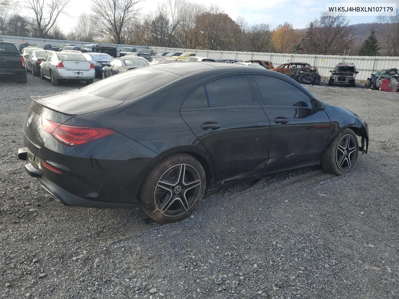 2020 Mercedes-Benz Cla 250 4Matic VIN: W1K5J4HBXLN107179 Lot: 80692934