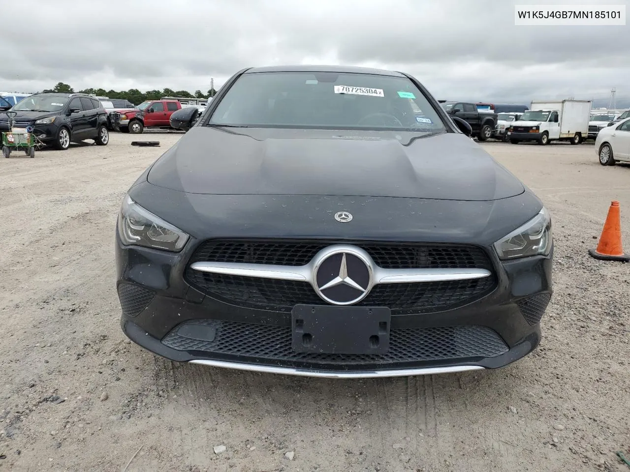 2021 Mercedes-Benz Cla 250 VIN: W1K5J4GB7MN185101 Lot: 70725304