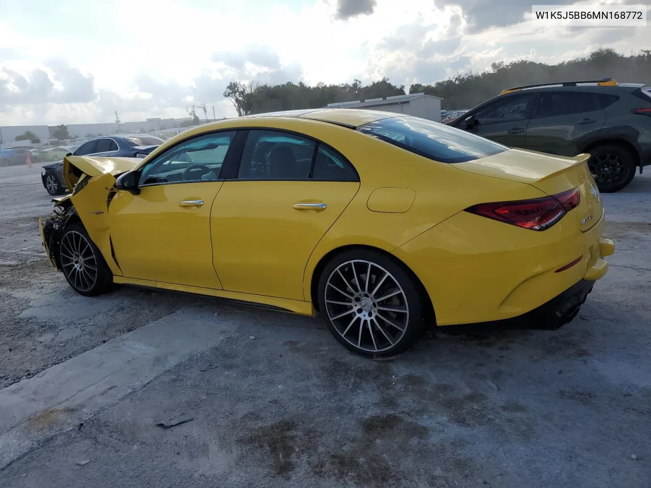 2021 Mercedes-Benz Cla Amg 35 4Matic VIN: W1K5J5BB6MN168772 Lot: 71874594