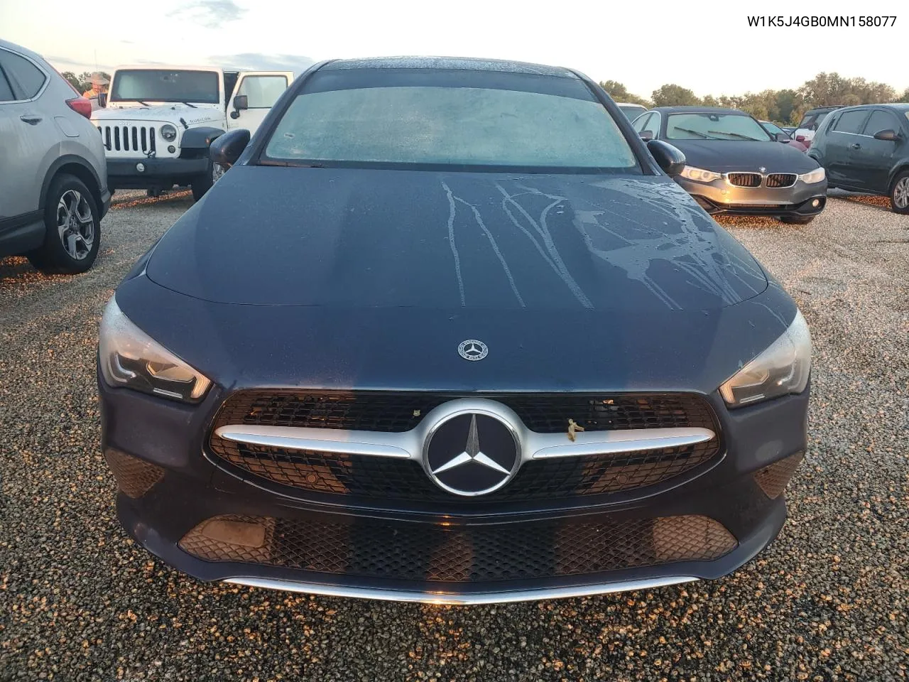 2021 Mercedes-Benz Cla 250 VIN: W1K5J4GB0MN158077 Lot: 74027424